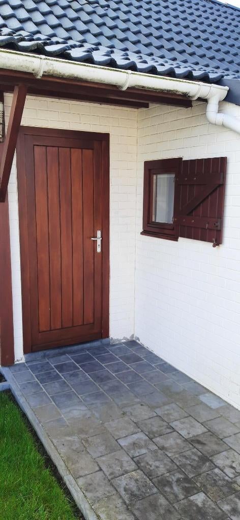 châssis  portes volet battants en meranti, Bricolage & Construction, Double vitrage, 160 cm ou plus, Fenêtre de façade ou Vitre