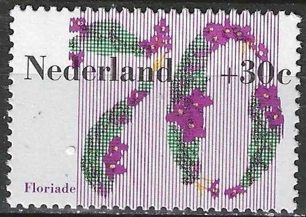 Pays-Bas 1982 - Yvert 1176 - Timbres d'été - Floiade 8 (PF), Envoi, Non oblitéré