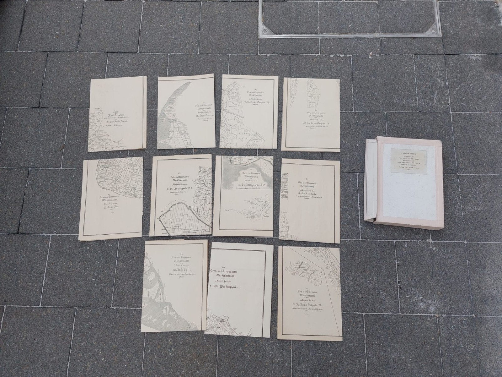 Duitse Pre-WO2  Topografische kaarten  (Weimarrepubliek), Ophalen of Verzenden, Landmacht, Overige typen