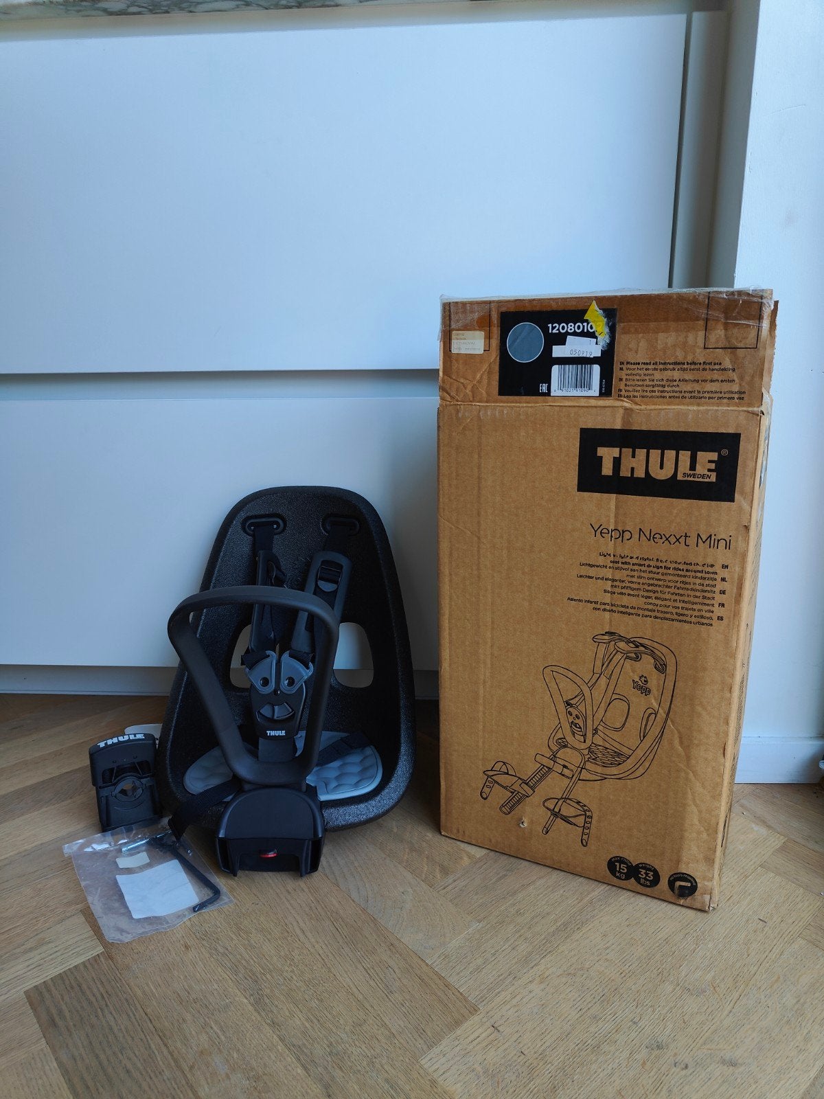 Thule Yepp Nexxt Mini Blauw, Ophalen