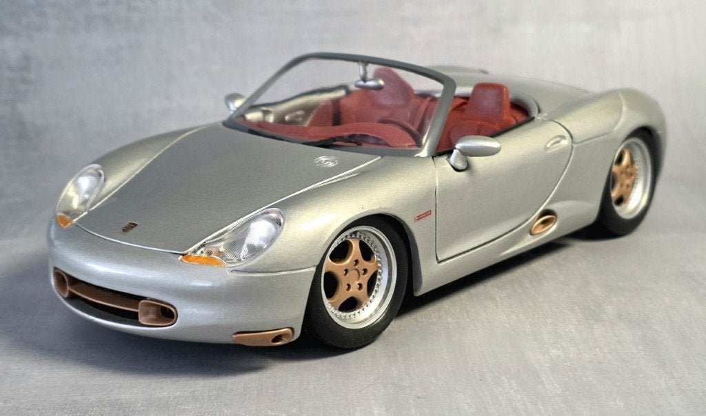 1/18 Maisto - 1993 Porsche Boxster / Concept Car, Hobby en Vrije tijd, Verzenden, Zo goed als nieuw, Auto, Maisto
