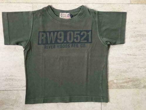 T-shirt River Woods maat 92, Enfants & Bébés, Vêtements enfant | Taille 92, Garçon, River Woods, Enlèvement ou Envoi, Chemise ou À manches longues