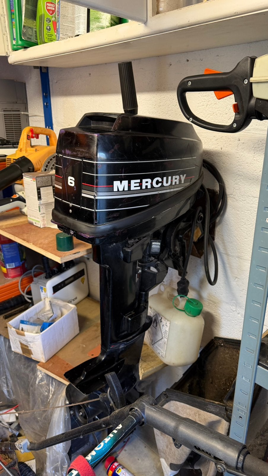 Moteur Mercury 6 CV, Enlèvement, Comme neuf, Moteur hors-bord
