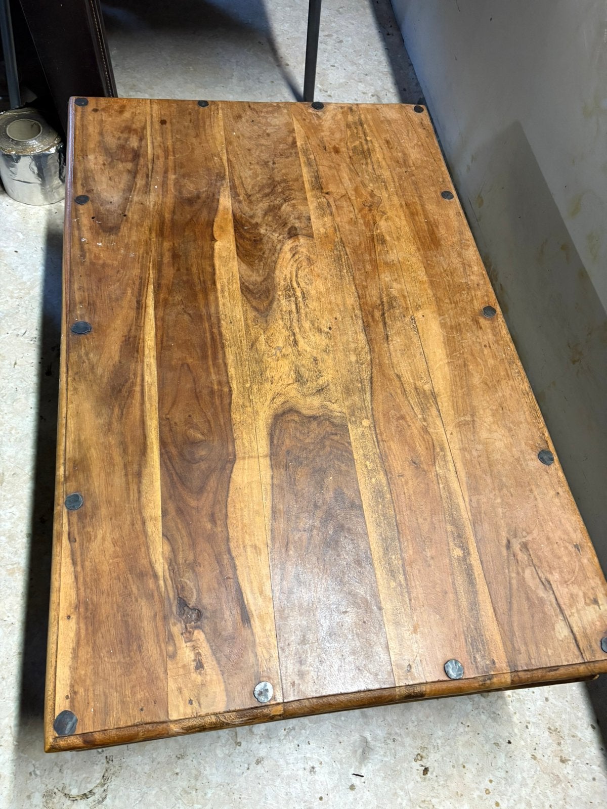 Table basse en bous, Enlèvement, Comme neuf