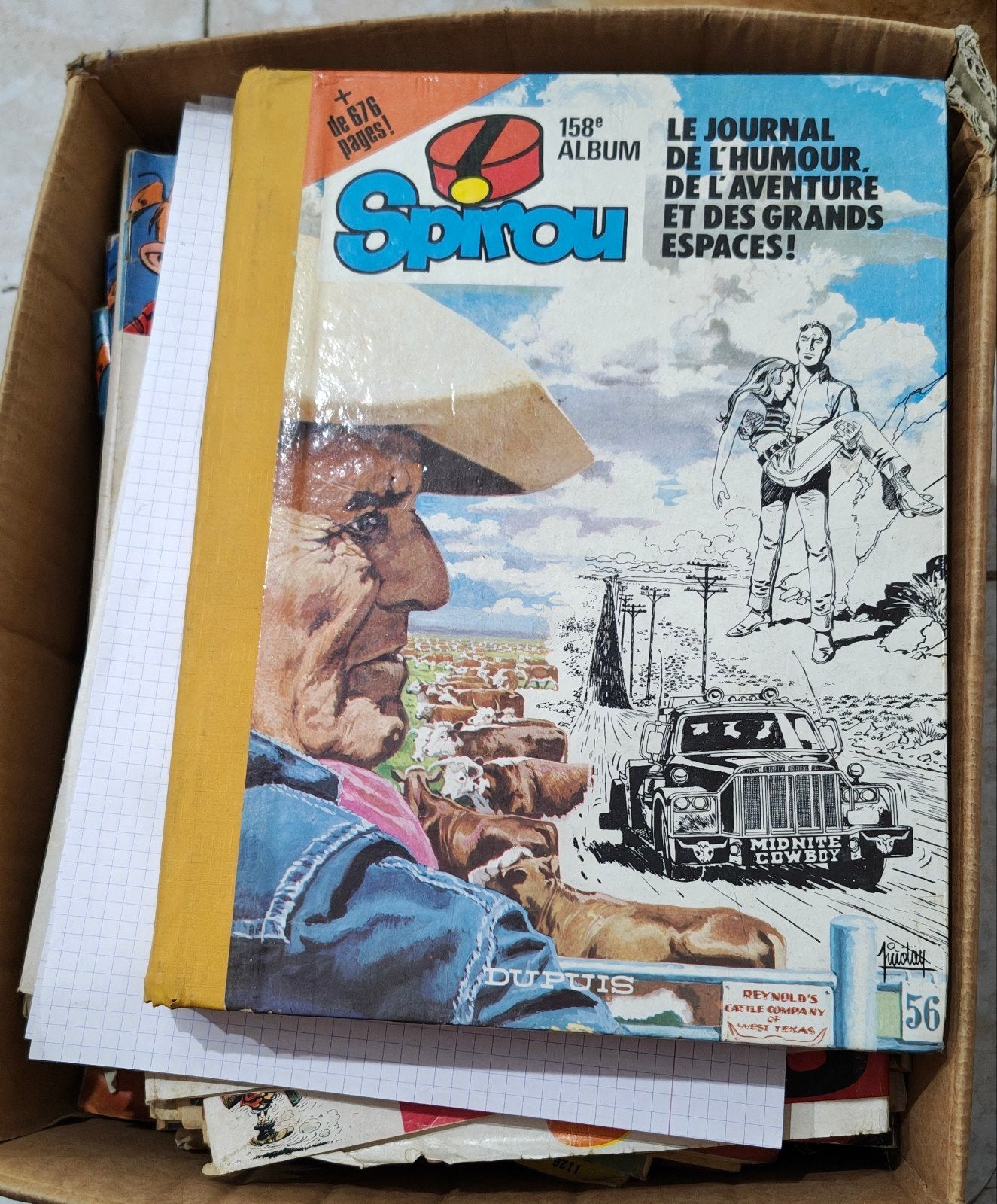 magasine Spirou plus album, Ophalen