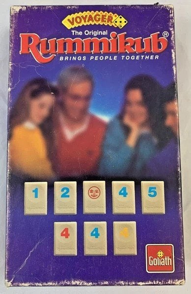Rummikub Voyager Reiseditie Gezelschapsspel Goliath compleet, Hobby en Vrije tijd, Verzenden, Een of twee spelers, Goliath, Zo goed als nieuw