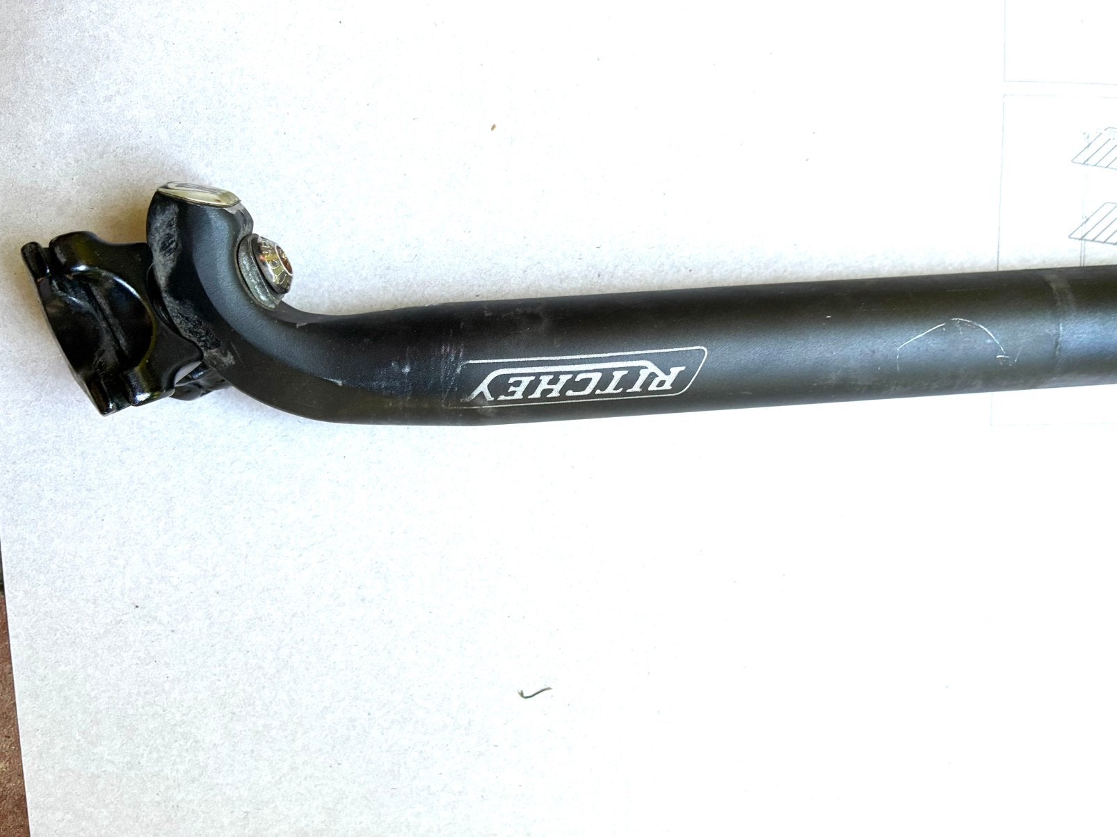 Zadelpen voor mtb, Ophalen, Gebruikt, Mountainbike, Zadel