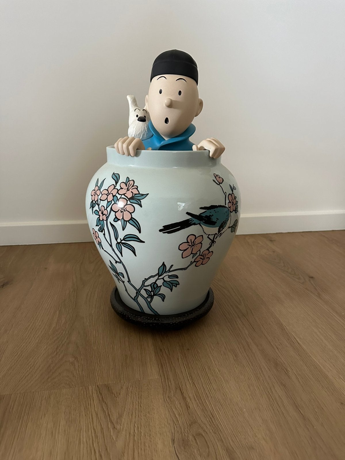 Vase en étain 44 cm, Collections, Enlèvement, Tintin