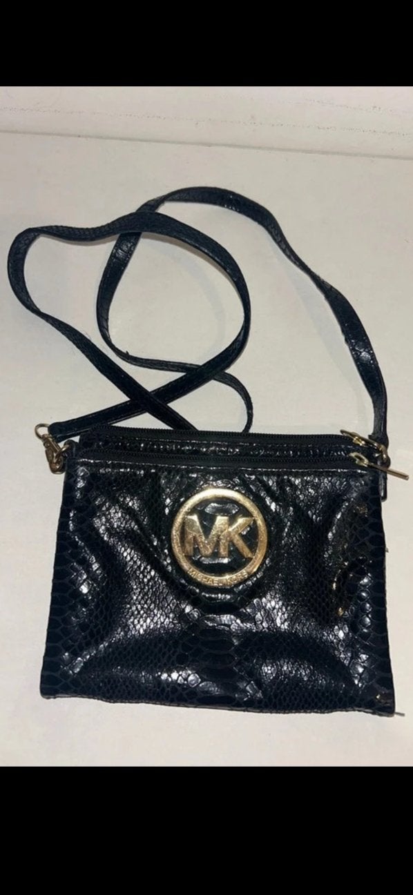 Michael kors tas, Ophalen of Verzenden, Gebruikt, Zwart, Handtas