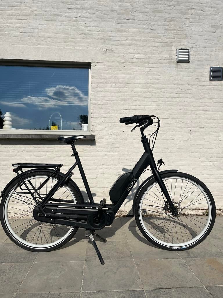 Elektrische Gazelle stadsfiets, Ophalen, Gebruikt, Versnellingen, 56 cm of meer