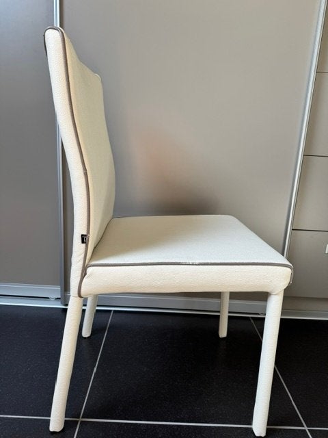 joli designstoelen, tijdloos Belgisch, Huis en Inrichting, Ophalen, Kunststof, Gebruikt, Wit