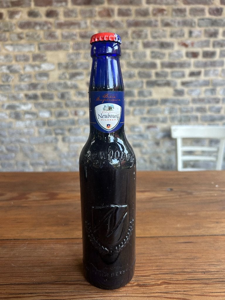 Neubourg pilsener vervaldatum 1998 RUILEN, Ophalen of Verzenden
