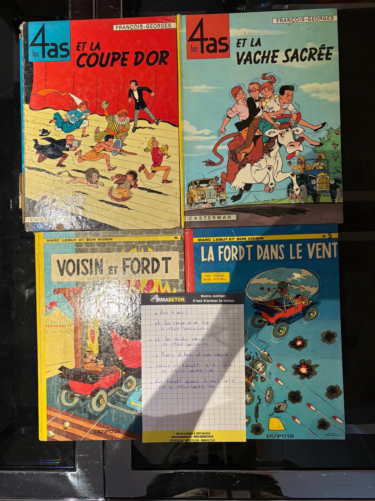 Stripboekset, Meerdere stripboeken, Ophalen, Gelezen