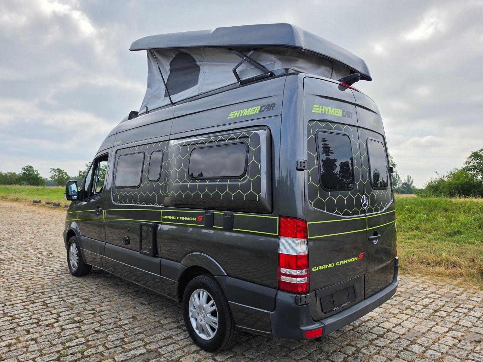 Hymer Mercedes Sprinter Grand Canyon S Automaat 2018 Hefdak, Jusqu'à 4, Siège standard, Entreprise, Serrures de sécurité