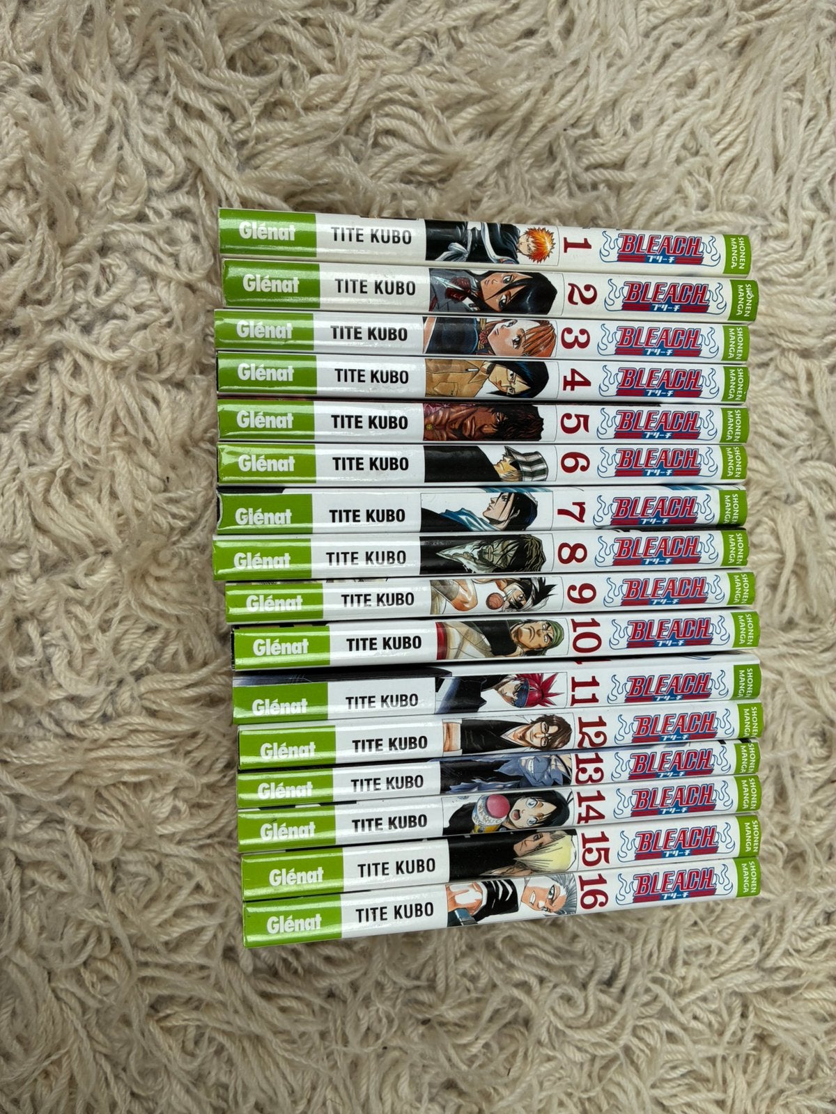 Bleach - tome 1-16, Livres, Enlèvement, Utilisé