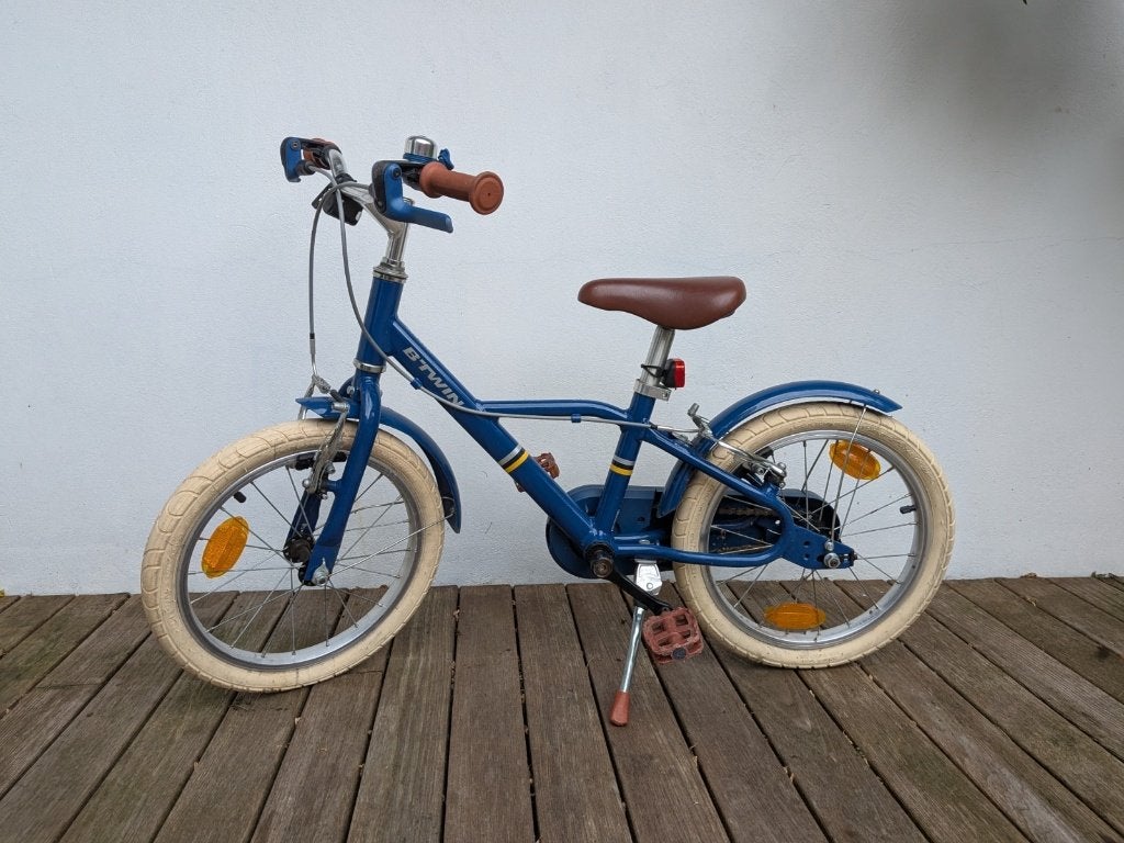 Vélo enfant Btwin 16 pouces, Vélos & Vélomoteurs, Enlèvement, Utilisé, Décathlon