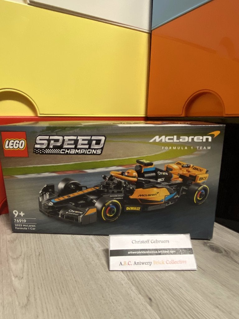 Lego Speed Champions - 76919 - McLaren Formula 1 Car, Ophalen, Lego, Nieuw, Speed Champions