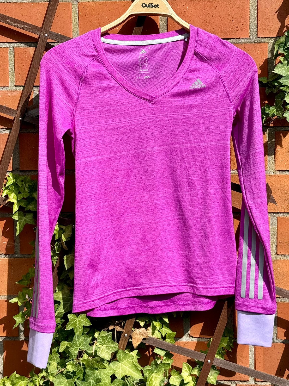 Adidas Climacool longsleeve S (34-36), Paars, Overige typen, Ophalen of Verzenden, Zo goed als nieuw