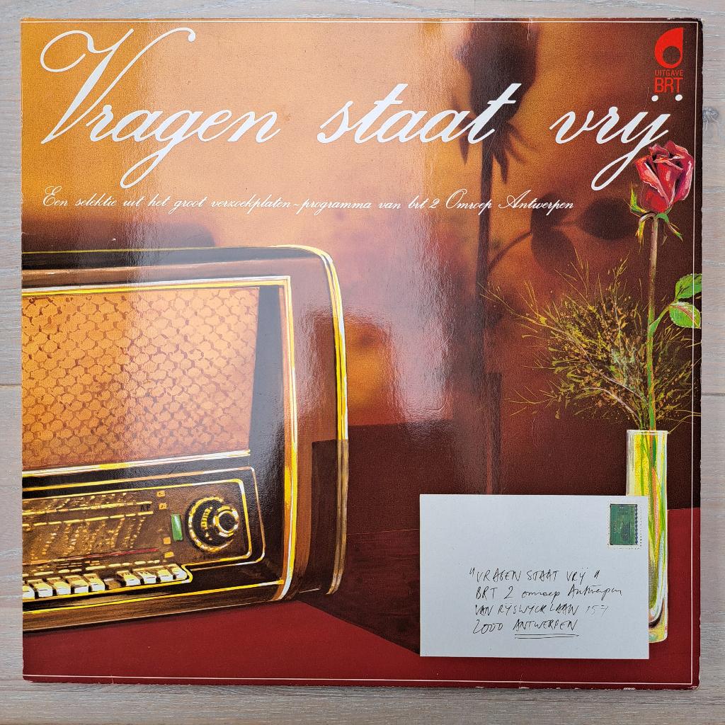 Originele dubbel LP van radioprogramma Vragen staat vrij, Muziek en Instrumenten, Overige Muziek en Instrumenten, Ophalen, Gebruikt