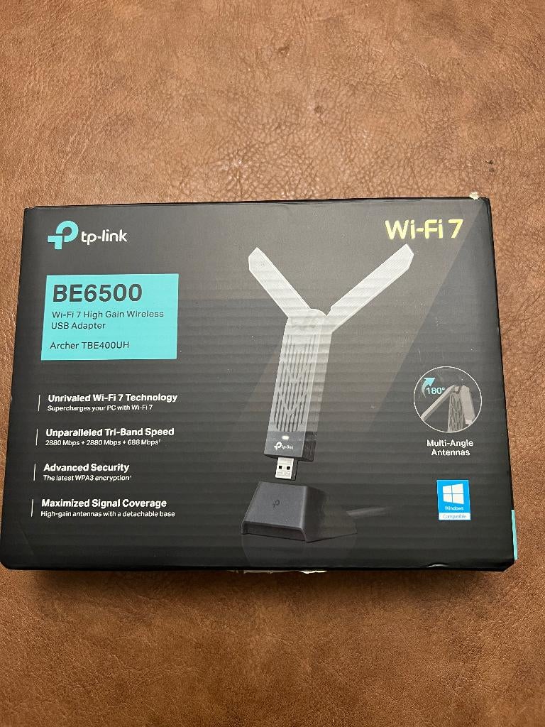 TP-Link Archer TBE400UH Clé Wi-Fi 7, Enlèvement, Neuf, TP-Link