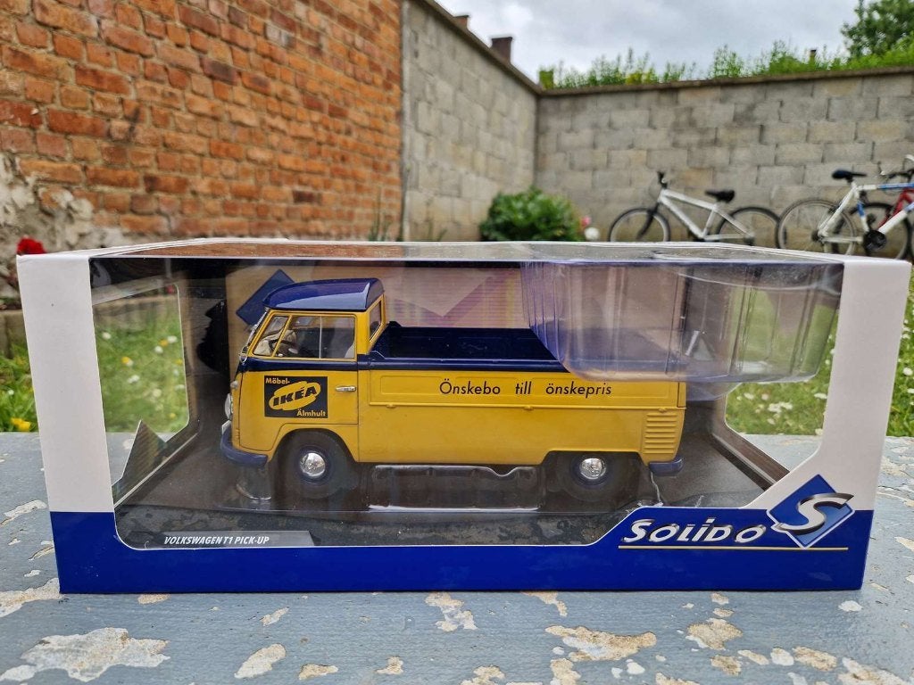 VW T1 Pick Up "IKEA" - Échelle 1/18 - LIMITED – PRIX : 49€, Ophalen of Verzenden, Nieuw, Auto, Solido