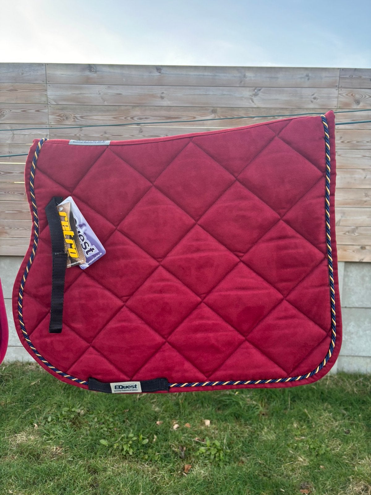 Plaid rouge taille PONY, Enlèvement ou Envoi, Neuf, Rouge