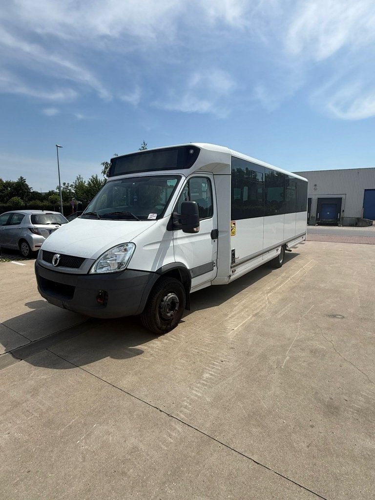 Iveco Daily ROOFTOP AIRCO (Stock ID 44438), Auto's, Vrachtwagens, Elektrische buitenspiegels, Euro 5, Iveco, Wit