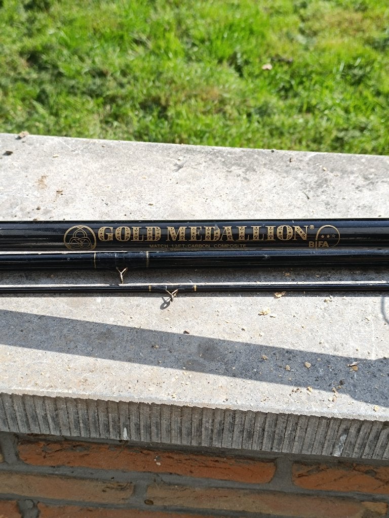 Twee karperhengels, Ophalen, Gebruikt, Complete set