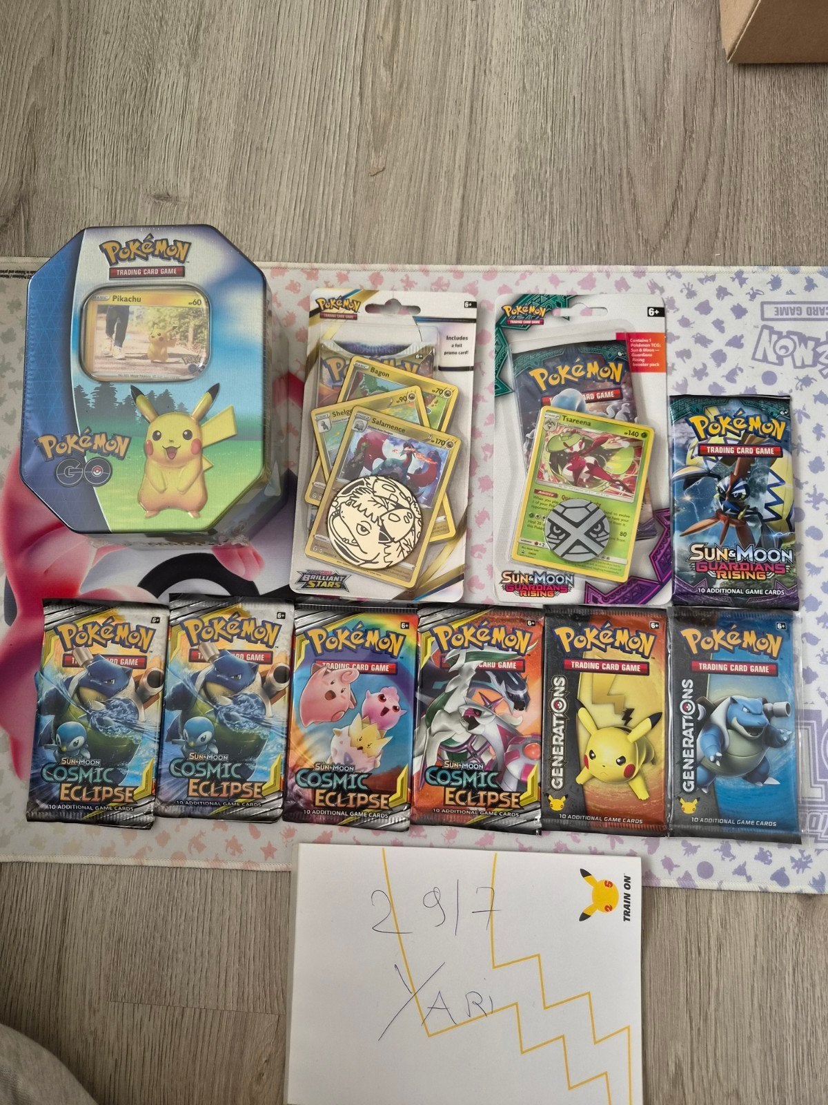 pokemon lot, Ophalen of Verzenden, Nieuw, Booster