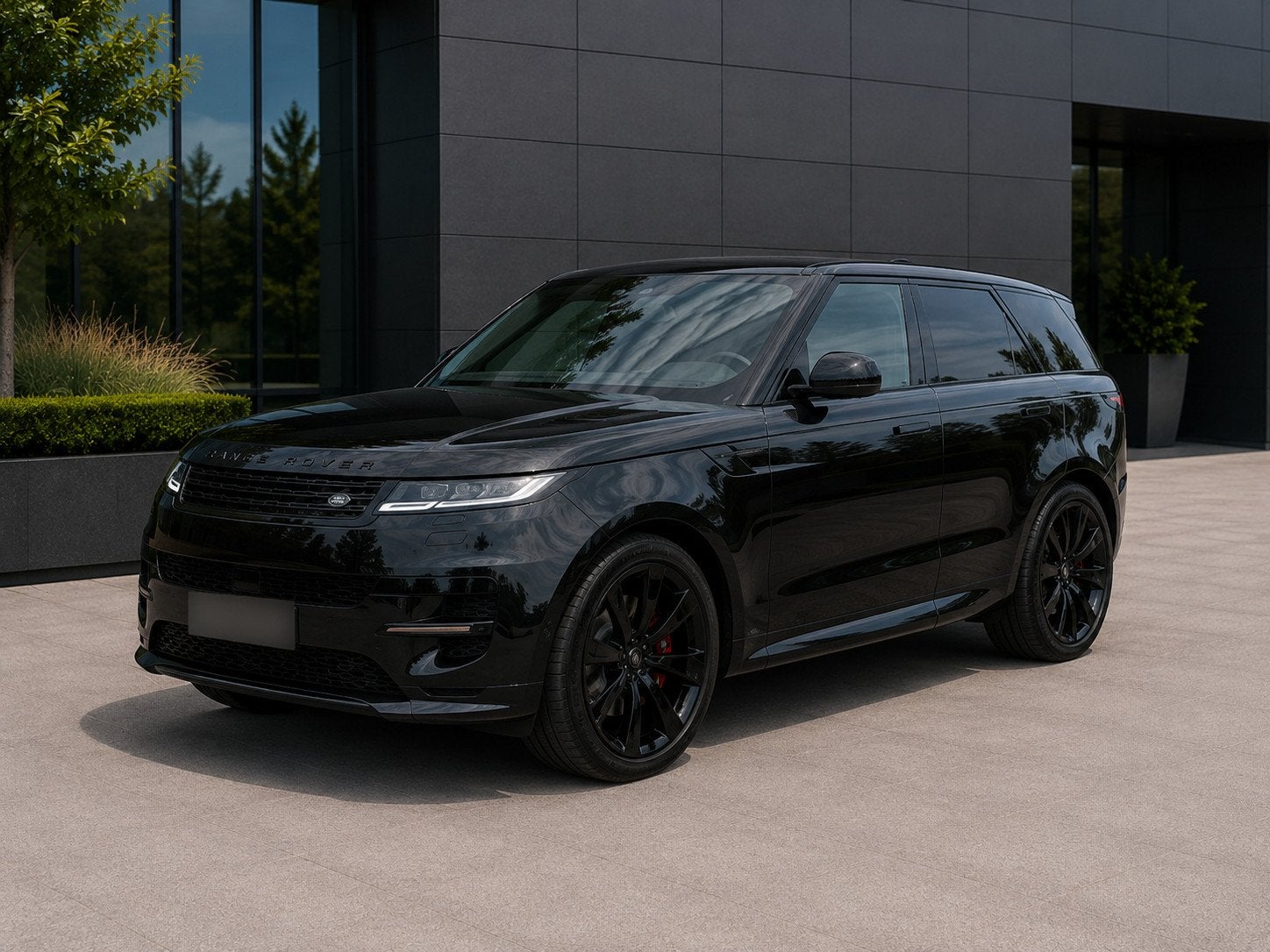 Land Rover Range Rover Sport P550e Autobiography AWD Auto. 2, Auto's, Automaat, Gebruikt, Zwart, Overige brandstoffen