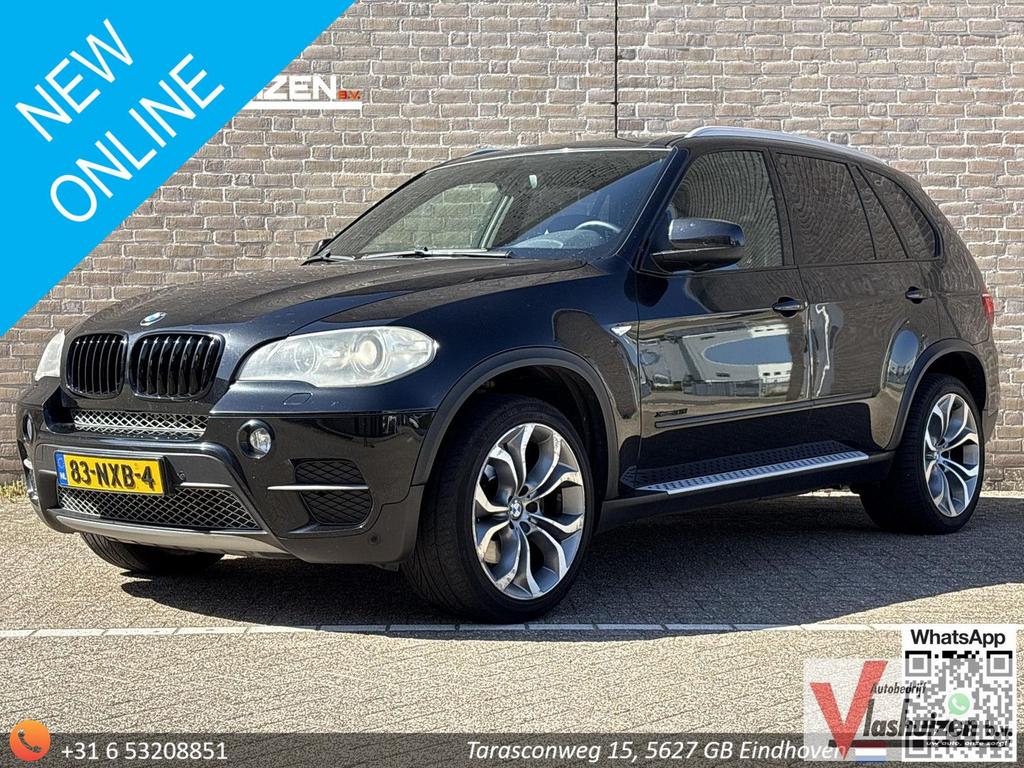 BMW X5 xDrive35i High Executive Automaat | Leder | Navi | Cl, Auto's, BMW, Automaat, X5, Parkeersensor, Zwart