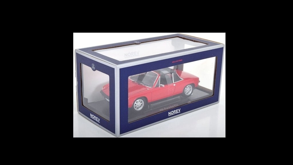 VW Porsche 1:18 - rouge - Norev - neuf, Enlèvement ou Envoi, Neuf, Voiture, Norev