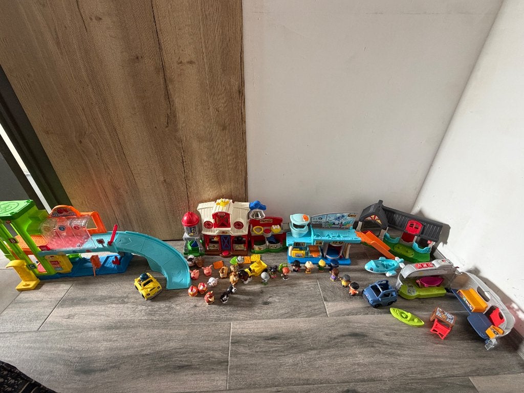 Little people speelset, Ophalen, Zo goed als nieuw, Speelset, Met licht
