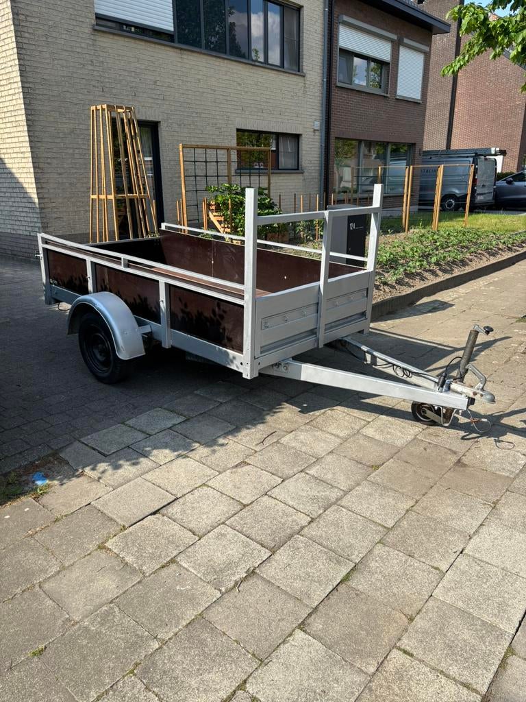 Grote remorque -750kg (auto rijbewijs), Autos : Divers, Remorques, Comme neuf, Enlèvement