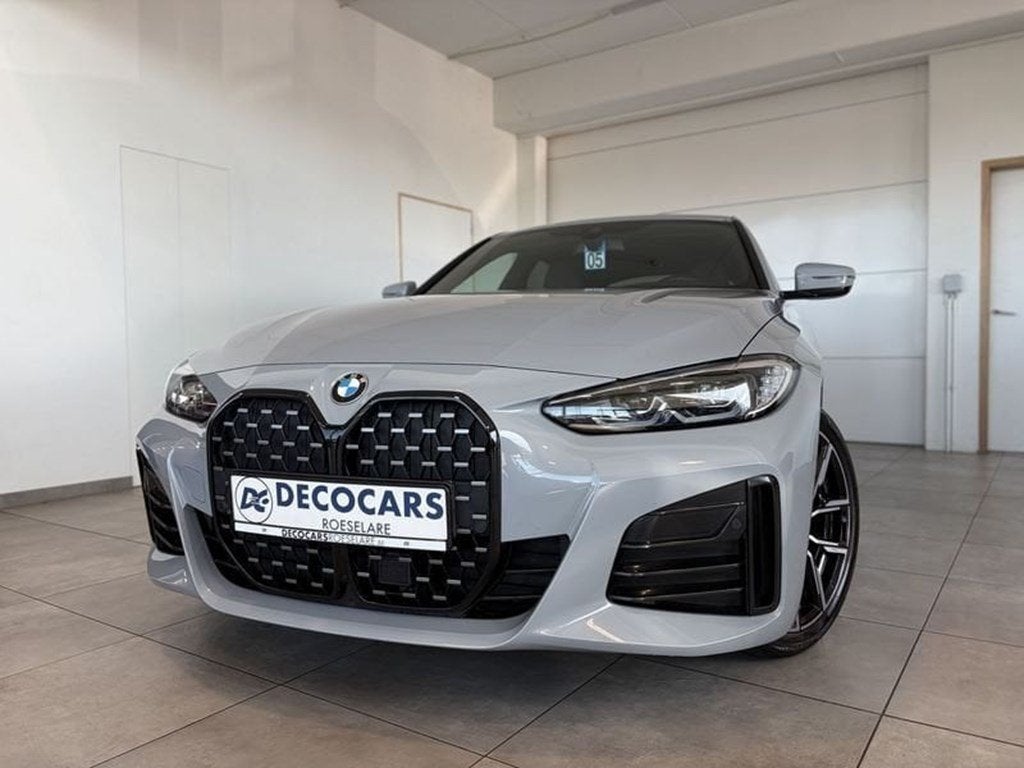 BMW Serie 4 M pack / Carplay & Android auto / Camera / Sfee, Auto's, Automaat, 5 deurs, Euro 6, Zwart