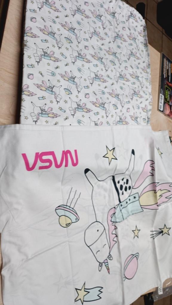 Housse couette 1 personne licorne unicorn état impeccable, Enlèvement ou Envoi, Comme neuf