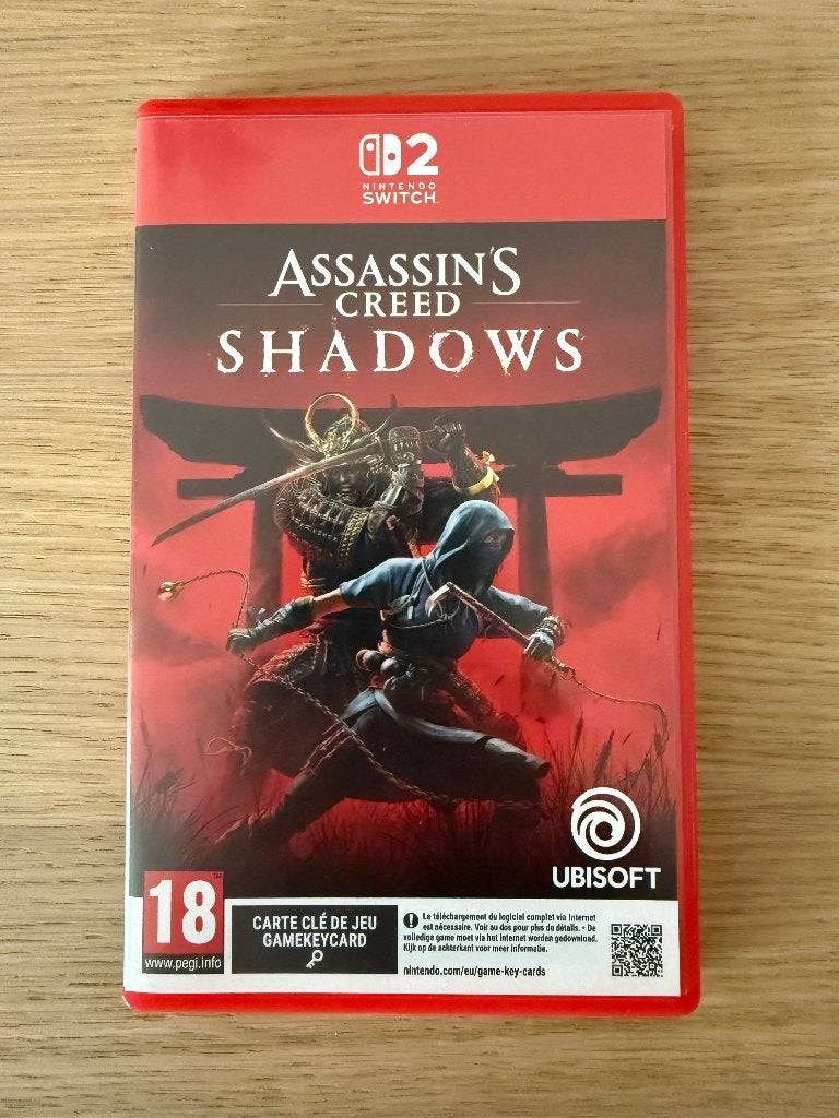 Assassin’s Creed Shadows (Switch 2), Consoles de jeu & Jeux vidéo, Enlèvement ou Envoi, Comme neuf, Jeu de rôle (Role Playing Game)