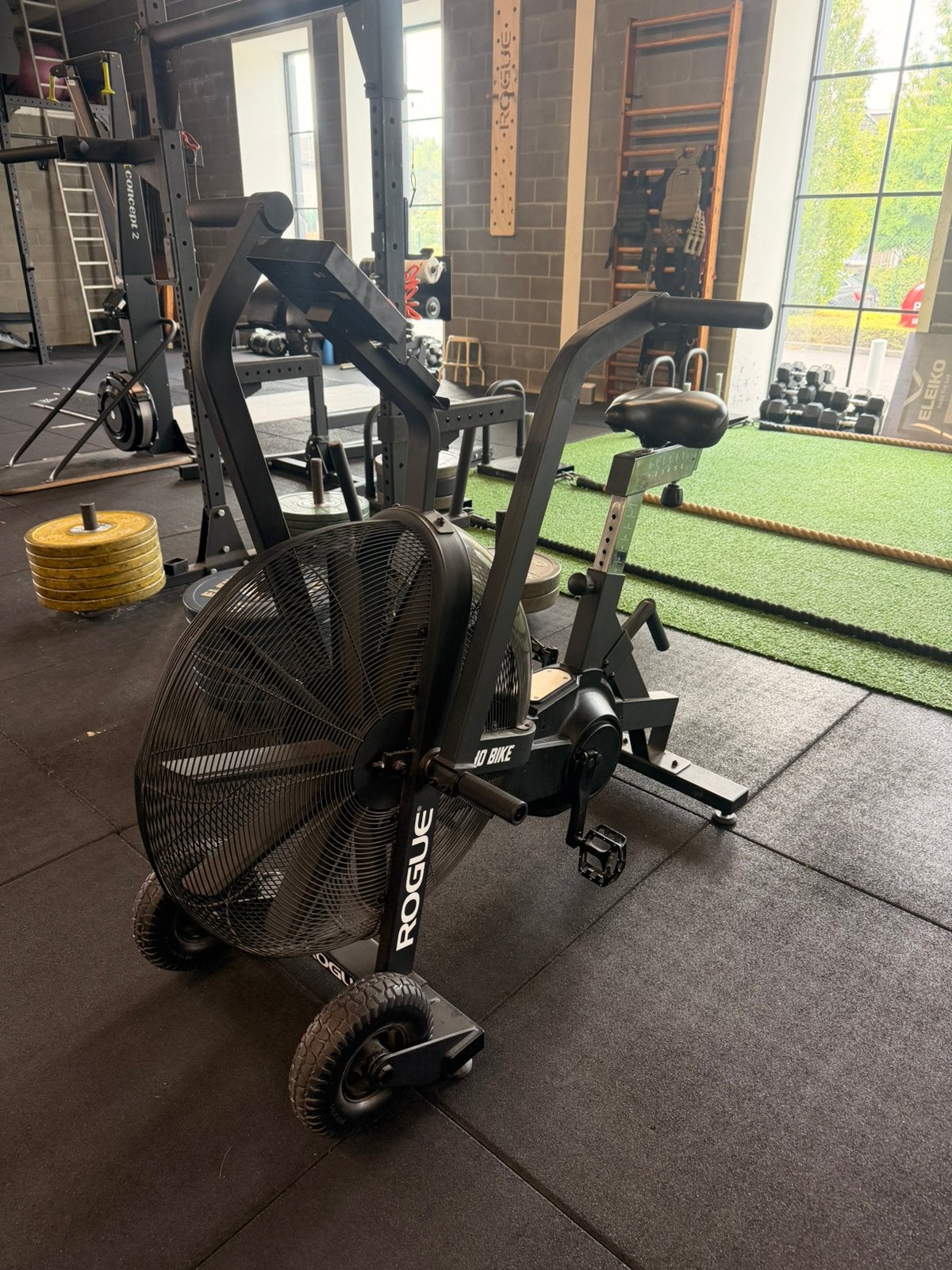 Rogue Echo Bike – air bike met werkende console, Ophalen, Gebruikt, Overige materialen, Airbike