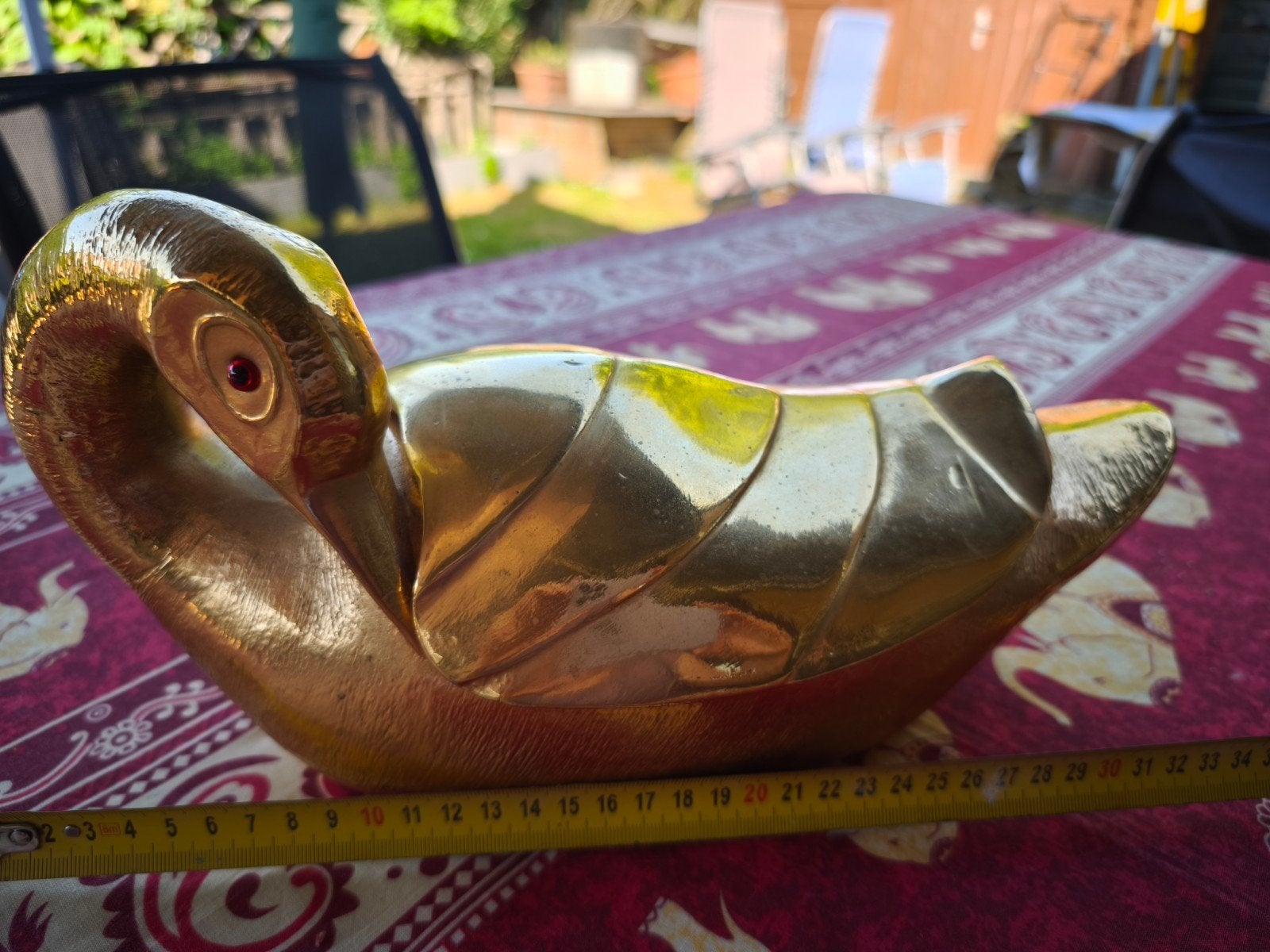 Canard décoratif avec ouverture sur le dos, Antiek en Kunst, Antiek | Woonaccessoires, Ophalen