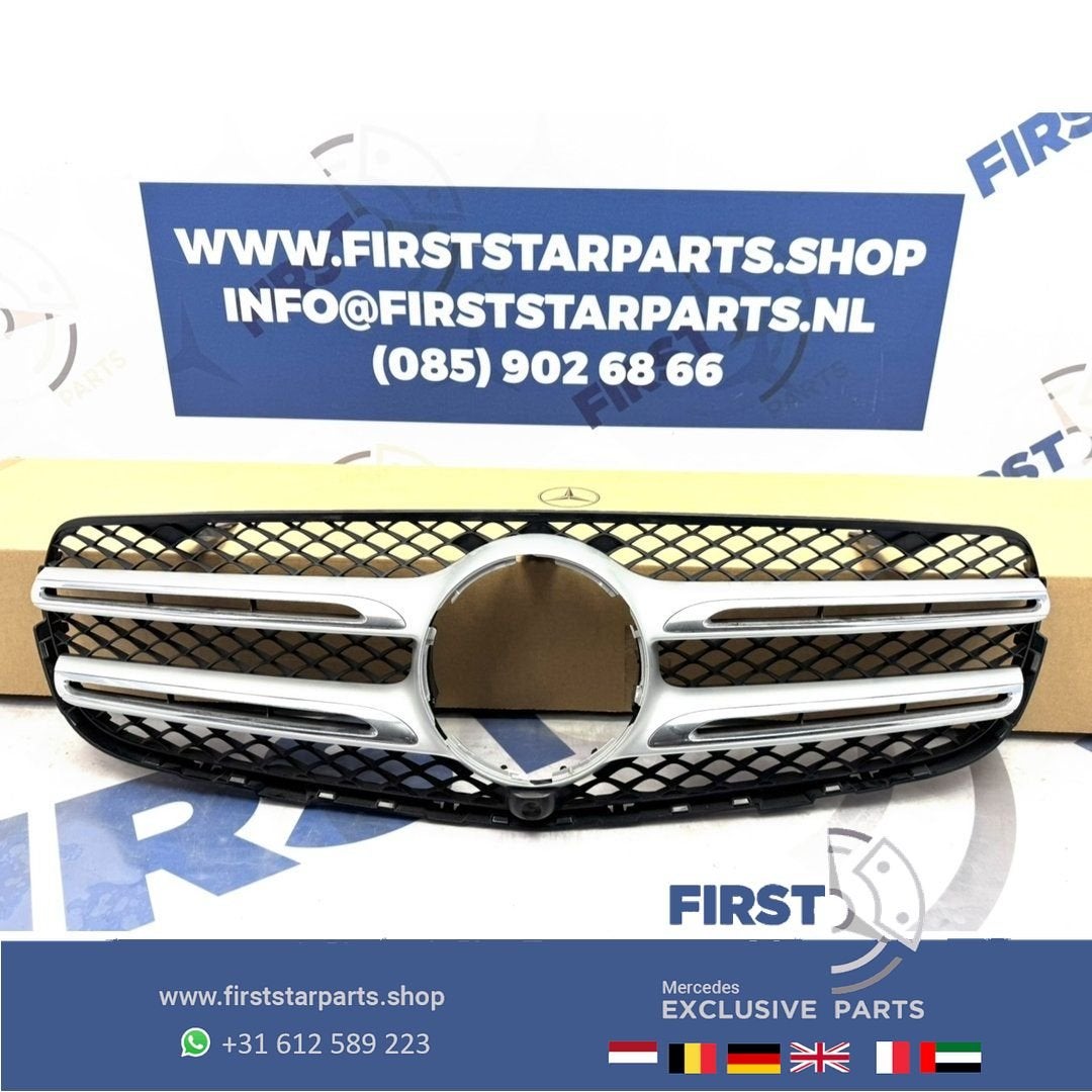 W253 C253 GLC GRIL Mercedes 2016-2020 ORIGINEEL BUMPER GRILL, Auto-onderdelen, Gebruikt, -, Ophalen of Verzenden, -