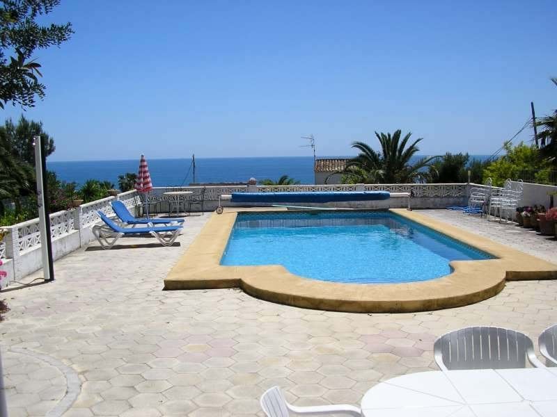 Spanje Calpe woning te huur met zeezicht, Vakantie, Dorp, 2 slaapkamers, Costa Blanca, Open haard