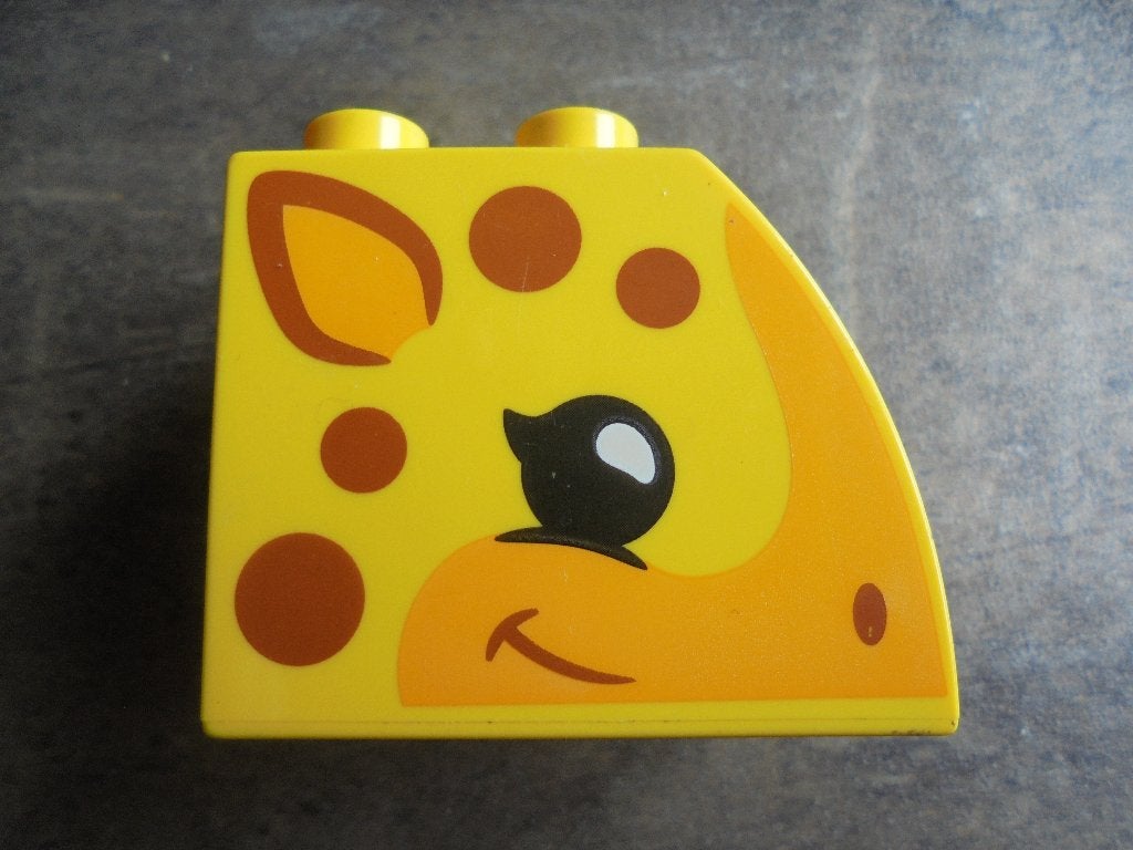 Lego Duplo Brick 2x3x2 Slope Curved (zie foto's) 3, Kinderen en Baby's, Ophalen of Verzenden, Gebruikt, Losse stenen, Duplo