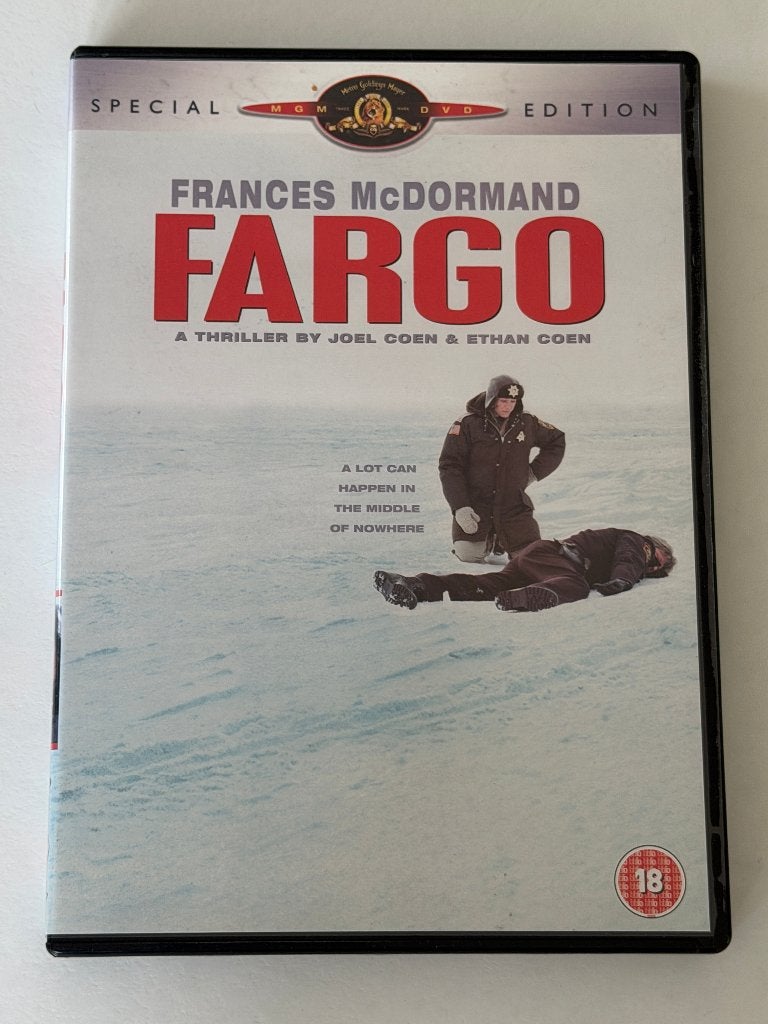 Fargo (Coen Brothers) DVD, Vanaf 16 jaar, Ophalen of Verzenden, Gebruikt, Detective en Krimi