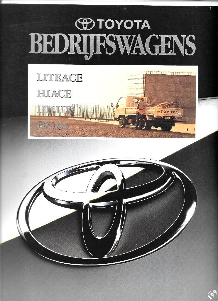 TOYOTA Bedrijfswagens  1994, Ophalen of Verzenden, Zo goed als nieuw, Toyota