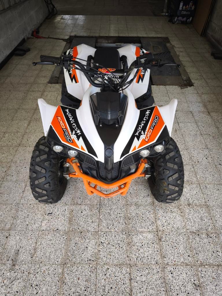 Quad 125cc pour enfants avec vélos, Enlèvement