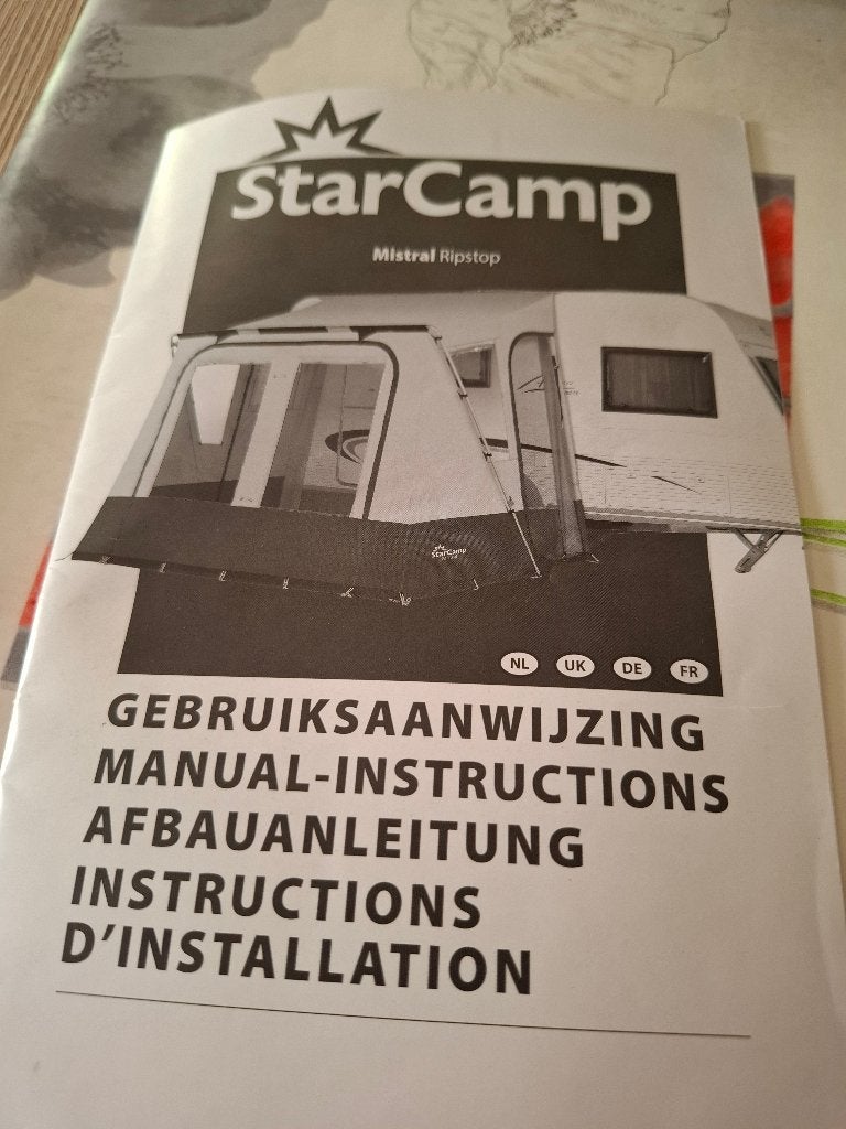 voortent caravan, Caravans en Kamperen, Voortenten en Luifels, Ophalen, Nieuw, Starcamp