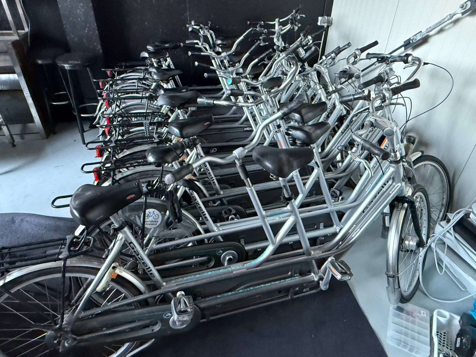 Partij Gazelle Volwassen Tandems - 16 stuks in één koop, Fietsen en Brommers, Ophalen, Zo goed als nieuw