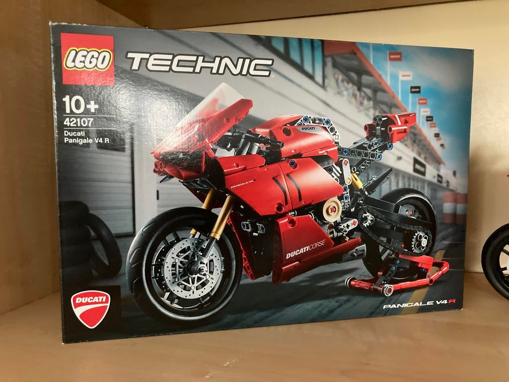 Lego technic 42107 Ducati pagnigale V4 R, Ophalen, Zo goed als nieuw, Lego, Technic