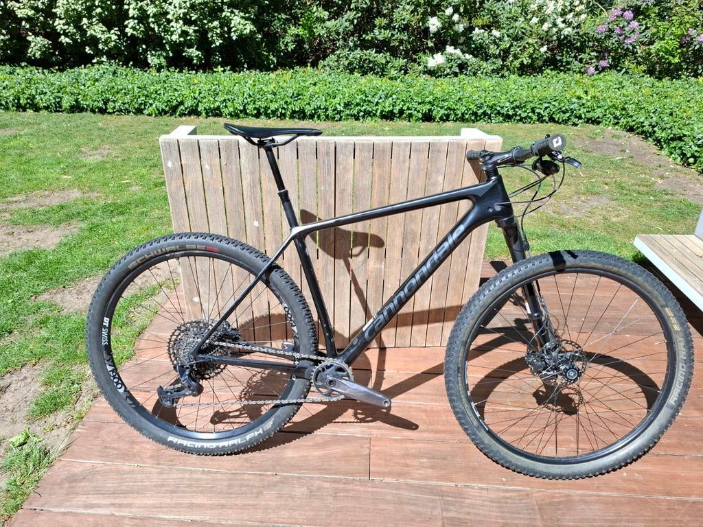 Cannondale hardtail carbon large 2020, Fietsen en Brommers, Fietsen | Heren | Sportfietsen en Toerfietsen, Vering, Ophalen
