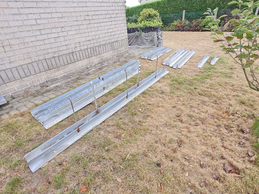 Gegalvaniseerde lateien, Doe-het-zelf en Bouw, Metalen, Ophalen, Gebruikt, IJzer